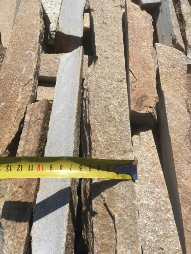 Горбушка златолит золотистый для облицовки купить в Томской области