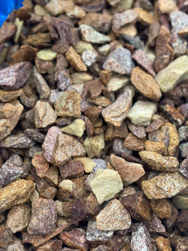 Златолит персиковый декоративная каменная крошка купить в Томской области