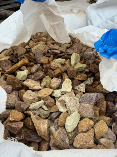 Златолит персиковый декоративная каменная крошка купить в Томской области