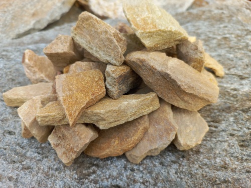 Златолит жёлтый декоративная каменная крошка купить в Томской области